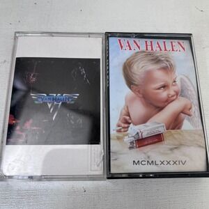 2 Van Halen 1984 MCMLXXXIV Cassette Tape Tapes Album 1984 Rock Cassettes